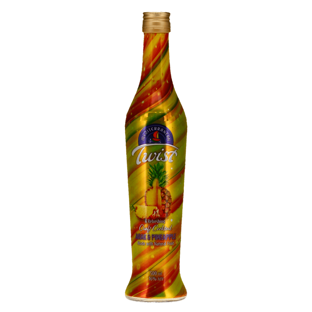 ARAK KAWAR N PINEAPPLE MED TWIST 500ML